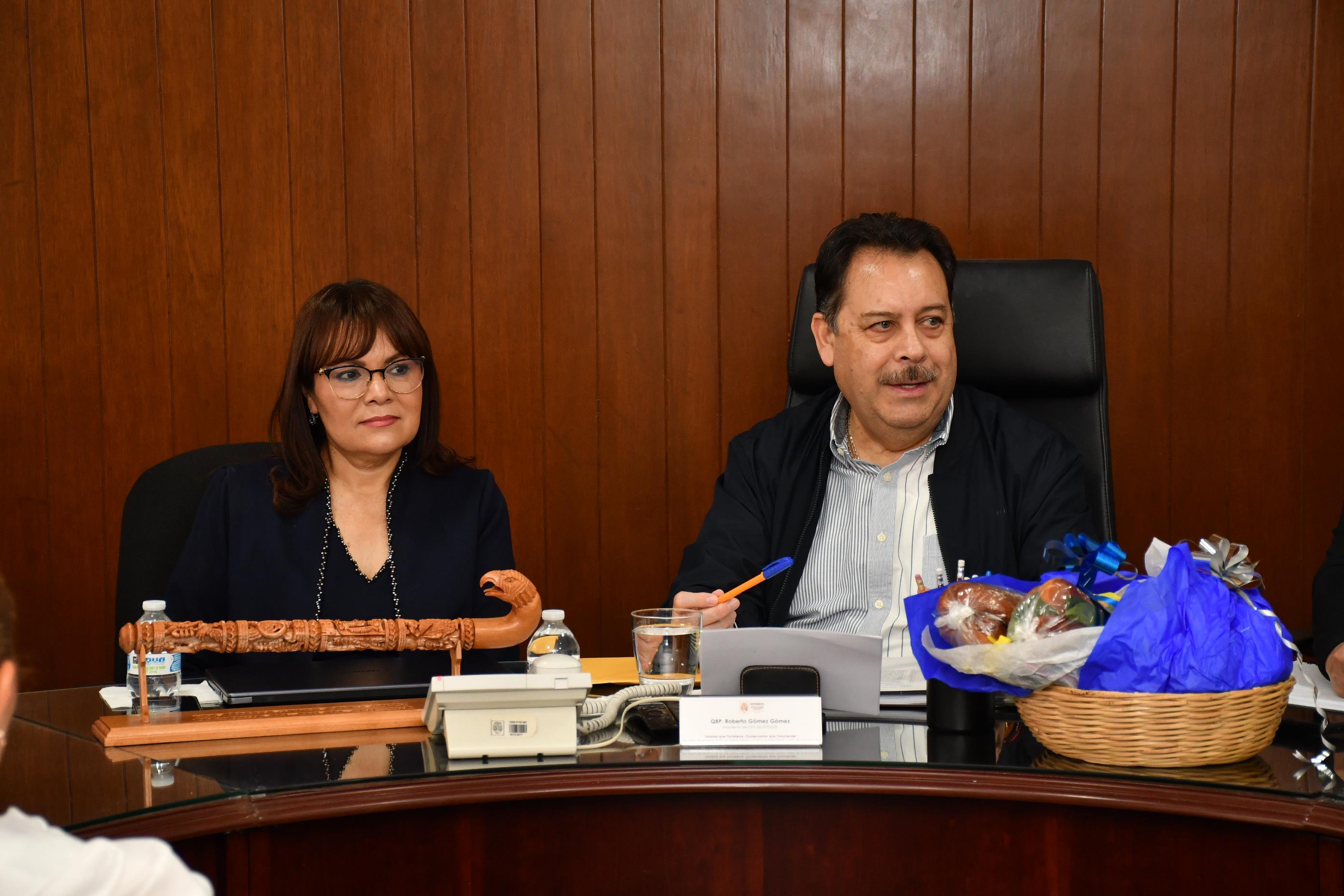 Audiencia con compañeros del estado de Tlaxcala